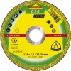Acheter ? 25 Disques à Tronçonner KT EXTRA C24EX S GER 125X2,5X22,23 KLINGSPOR – 242144 ⌛ 5