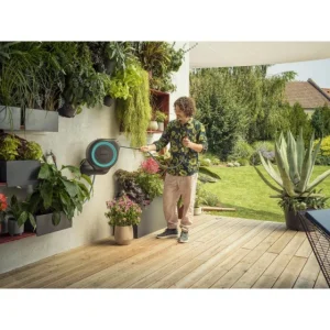 Tout neuf ❤️ Dévidoir Automatique Mural RollUp GARDENA M 20 M – 1861020 ? 15