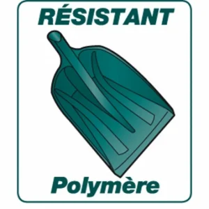 Meilleure affaire ❤️ Pelle Vmax LEBORGNE Polymère (1kg) Manche Compositube Droit- 034003 ⌛ 10