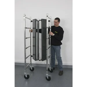 Top 10 ❤️ ECHAFAUDAGE PLIANT ALUMINIUM CENTAURE HYPER PRATIQUE ! HAUTEUR DE TRAVAIL JUSQU’À  2,90M – 417801 ⭐ 10